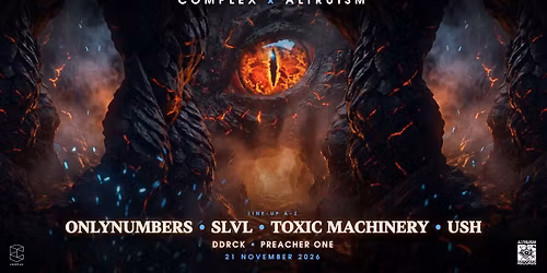 Altruism Label Night with Onlynumbers / Toxic Machinery / SLVL / USH & more — uitgaan in Maastricht
