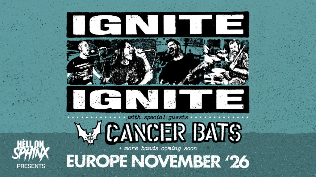Ignite & Cancer Bats in Maastricht