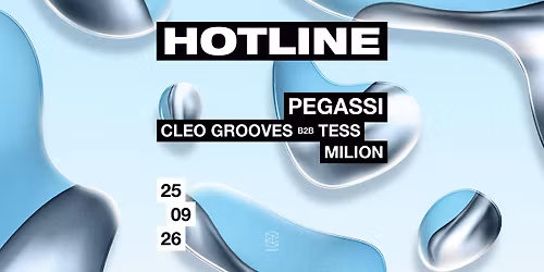 HOTLINE presents Pegassi — uitgaan in Maastricht
