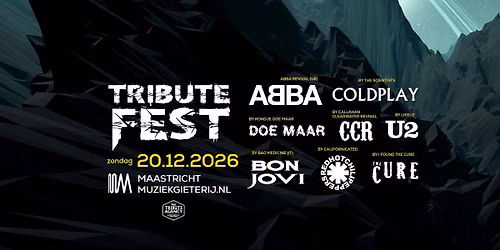 Tribute fest 2026 | Muziekgieterij — Muziek in Maastricht