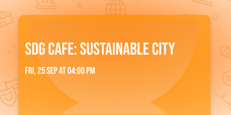 SDG Cafe: Sustainable City