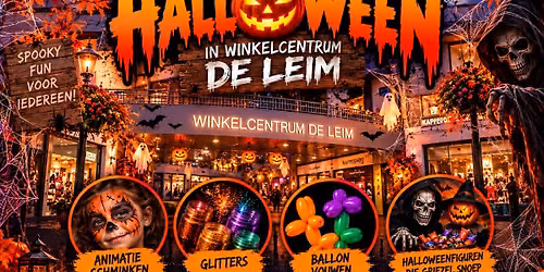 Halloween bij Winkelcentrum de Leim👻🎃