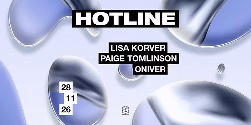 HOTLINE presents Lisa Korver & Paige Tomlinson — uitgaan in Maastricht